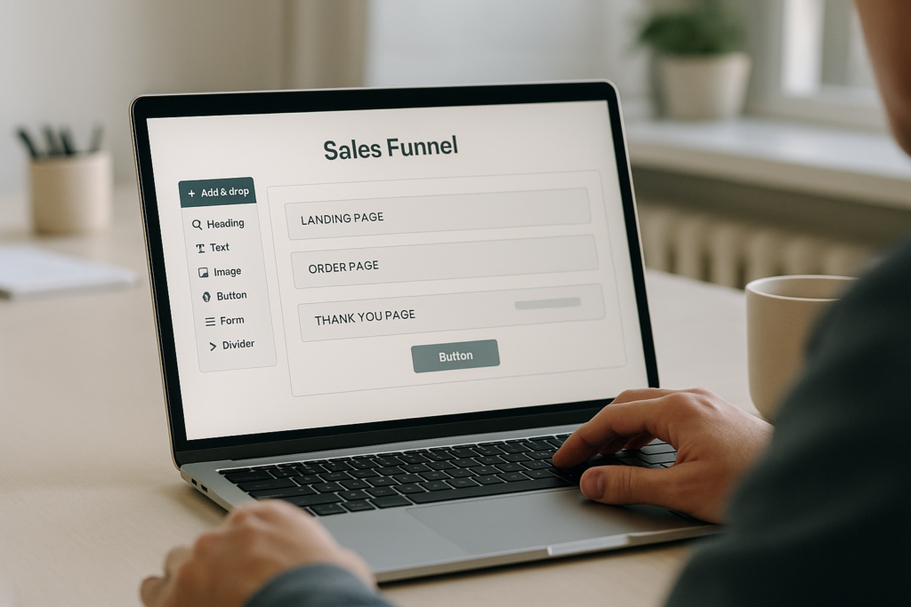 Funnel erstellen mit Alfima.io im modernen Workspace